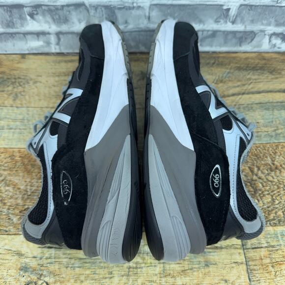 New Balance 990v6 Black Silver White Made In USA M990BK6 Mens Size 8.5